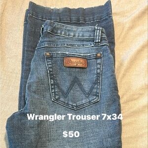 Wrangler trouser jeans